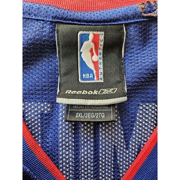 Detroit Pistons Jersey Men 2XL Y2K Richard Hamilton Reebok Stitch Classic NBA - Picture 5 of 7